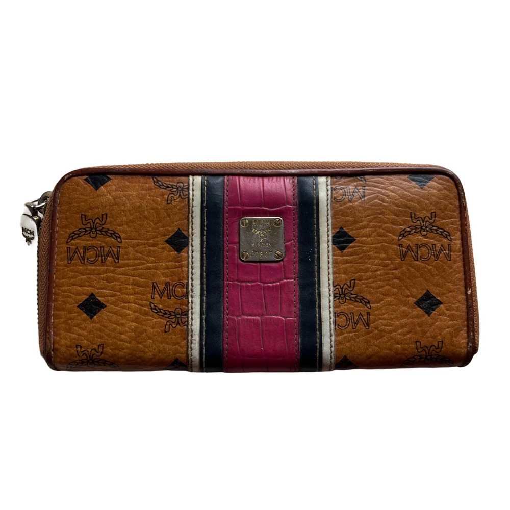 MCM Brown and Pink Wallet
